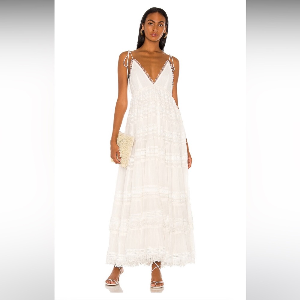 Rococo Sand White Gown